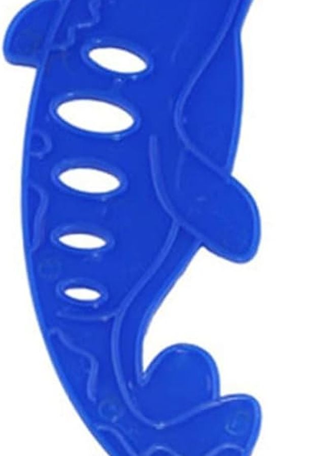 Blue Dolphin Shape Pool Diving Toys For Kids Swimming Pool Learning Fun - Image 3